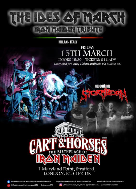 Cart & Horses 2024 - The Ides Of March - Iron Maiden Tribute Band